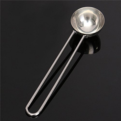 "Stainless Steel Coffee Tea Measure Measuring Scoop Spoon" shopping N6