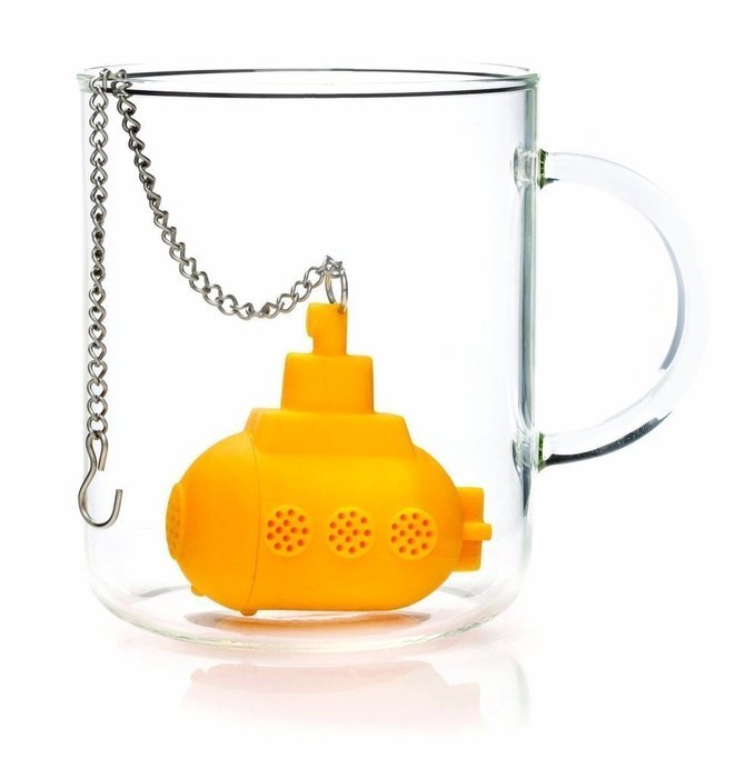Altarmoss Novelty Tea Infuser Bundle - Yellow Submarine And Tea Bones - 100% Food Grade Silicone Tea Infuser,... N3