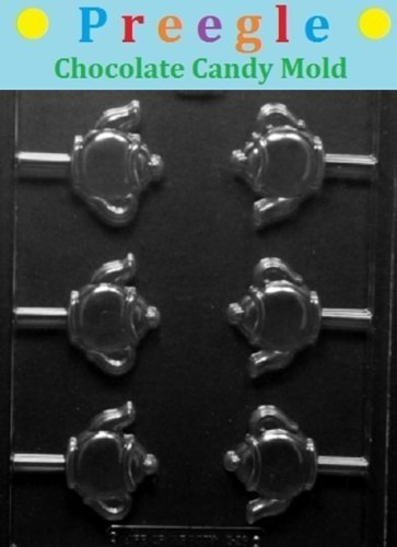 Tea Pot Lollipop Chocolate Candy Mold