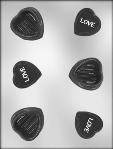 CK Products 2-Inch Heart Box Chocolate Mold