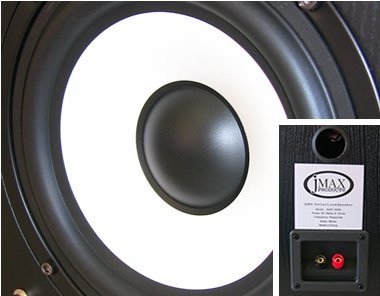 A Pair of Jmax Qhr-165w Bookshelf Speakers Hi-fi Stereo N3