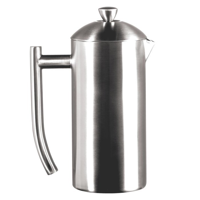 Frieling USA Double Wall Stainless Steel French Press Coffee Maker with Patented Dual Screen in Frustration Free... N24