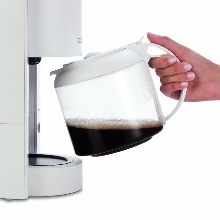Cloer 5218NA 12-Cup Bitterness Eliminating Coffee Maker, Stainless Steel/Black N4