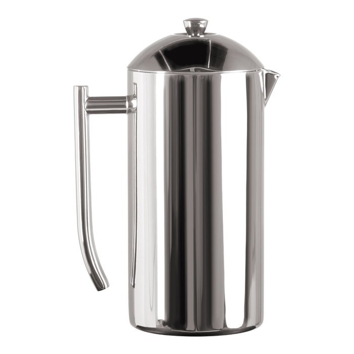Frieling USA Double Wall Stainless Steel French Press Coffee Maker with Patented Dual Screen in Frustration Free... N25