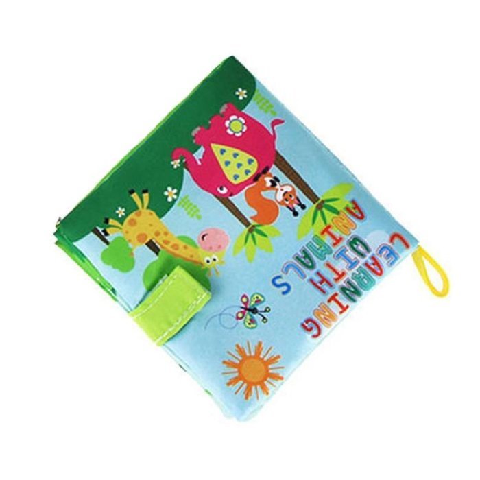 Picture Cognize Book，BeautyVan Soft New Cloth Baby Intelligence Development Learn Picture Cognize Book (A) N2