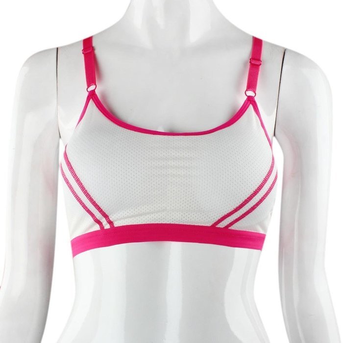 PHOTNO Women Lady Sports Yoga Athletic Solid Wrap Chest Strap Vest Tops Bra N30