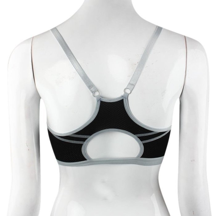 PHOTNO Women Lady Sports Yoga Athletic Solid Wrap Chest Strap Vest Tops Bra N31