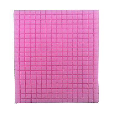 Sher Square Grid Type Candy Fondant Cake Molds For The Kitchen Baking Molds 9.4X7.6X0.6cm N2