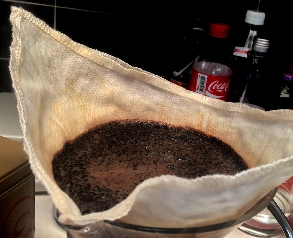 Reusable Coffee Filters for Chemex ,No Harmful Chemical ,All Natural ,2 Pack of P&F Square Shaped Filters