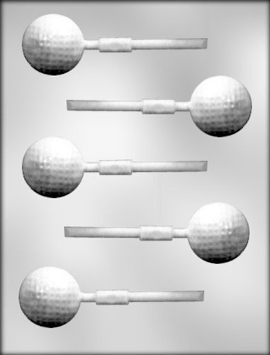 CK Products Golf Ball Sucker Chocolate Mold