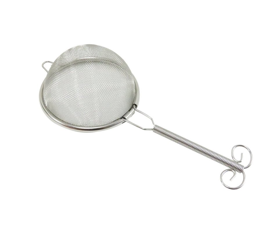 Stainless Steel Tea Strainer Long Handled 6 3/4" x 3"