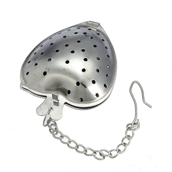 MAXGOODS Fine Heart Tea Infuser Strainer Filter Stainless Steel 2-Pack N6