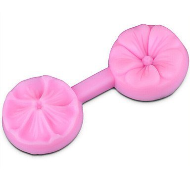 Sher DIY Silicone Cherry Blossoms Cake Mold Chocolate Mold Random Color