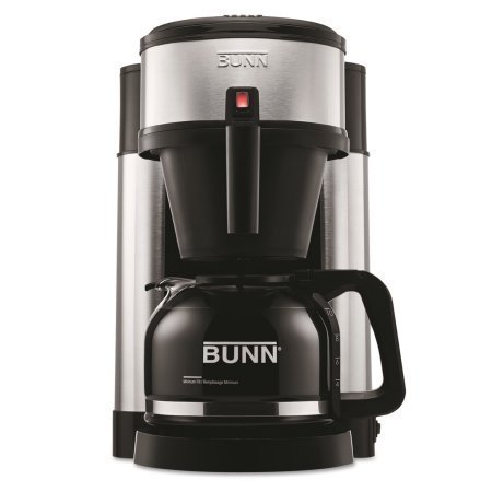 BUNN NHS Velocity Brew 10-Cup Coffee Brewer, Swivel Lid N3