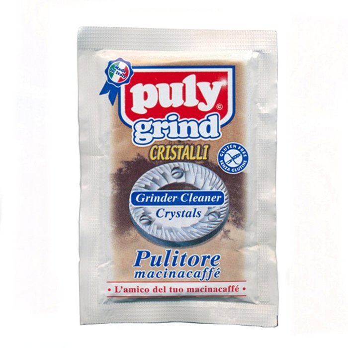 Puly Grind Coffee Cleaner Crystals - Three 15g Packets