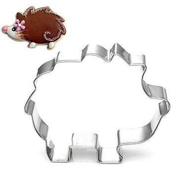 Y&XL&H Cartoon Hedgehog Shape Cookie Cutter, Stainless Steel