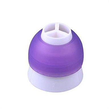 Y&XL&H Tri-color Icing Piping Decorating Bag Nozzle Converter Cream Coupler Cake Tool N3