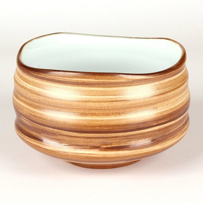 Goodwei Japanese Matcha Ceremonial Tea Bowl 15oz, 4.7 in. (no Whisk Holder, Miyuki) N7
