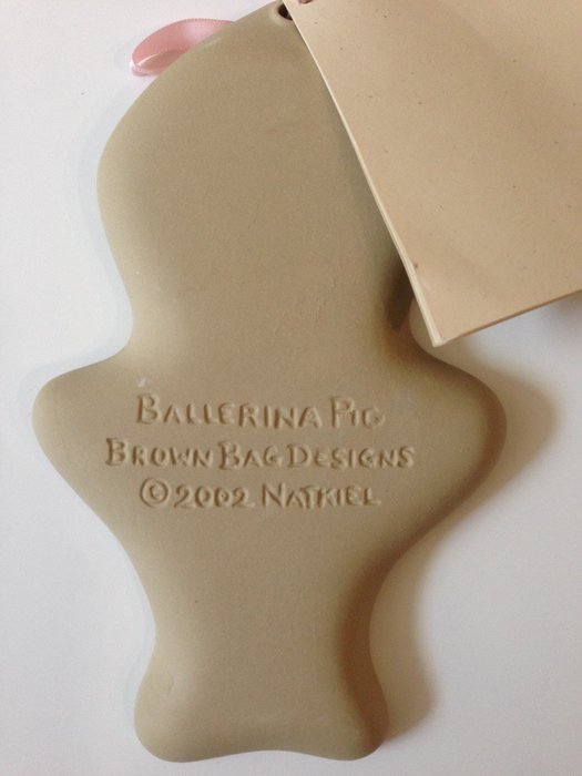 Brown Bag Art Ballerina Pig Cookie Mold N2