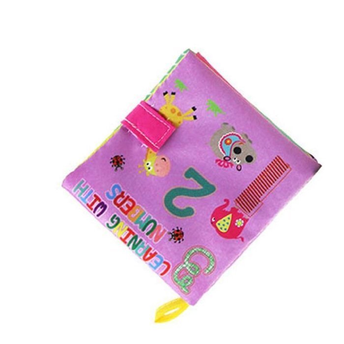 Picture Cognize Book，BeautyVan Soft New Cloth Baby Intelligence Development Learn Picture Cognize Book (A) N6