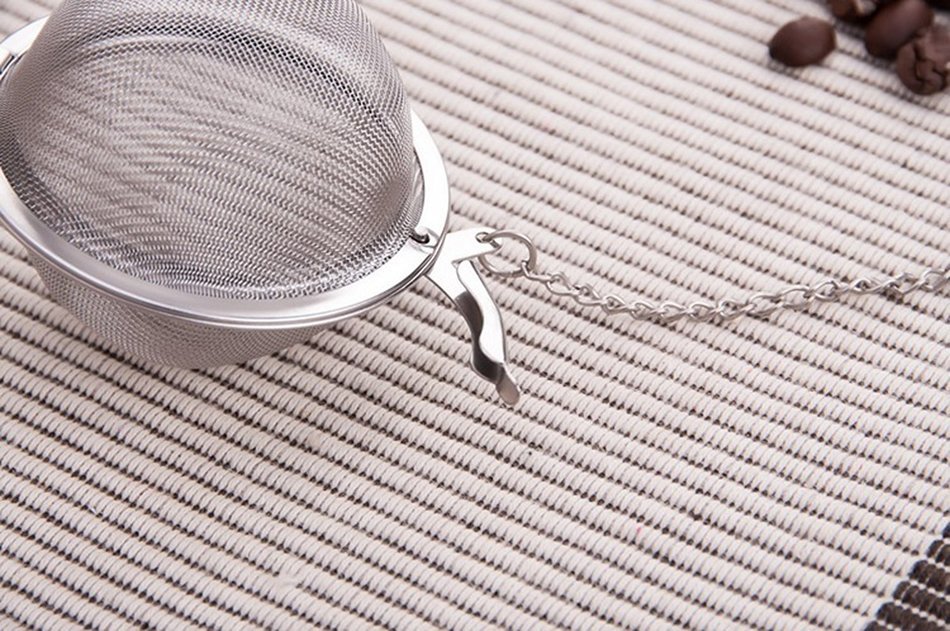 Tea Ball Infuser, Amsam 3 Pack Stainless Steel Mesh Tea Infuser 2-Inch Tea Strainer Filters for Loose Tea N7