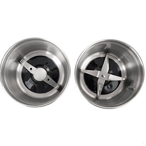 Secura Electric Coffee Grinder & Spice Grinder with 2 Stainless-Steel N2