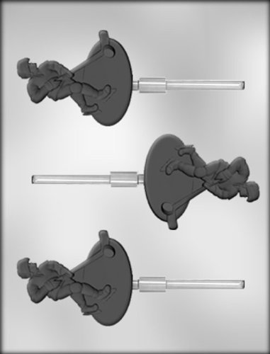 CK Products 3"Hockey Player Sucker Choc Mold