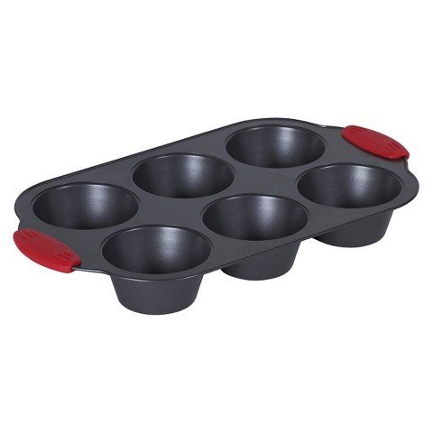 Duncan Hines 6 Cup Jumbo Muffin Pan - Gray