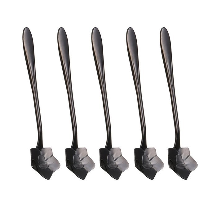 Coffee Scoops, Stainless Steel Tableware Creative Sunflower Flower Pattern Coffee Spoons Stirring Spoon Sugar... N50
