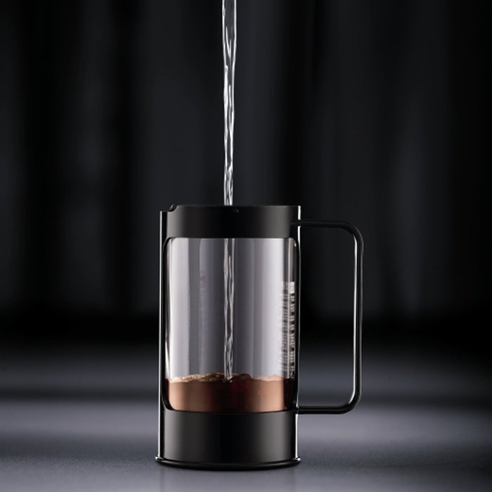 Bodum Bean 8-Cup French Press Coffee Maker, 34-Ounce, Black N4