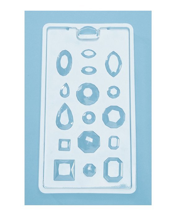 DARICE DT8150 48-Piece Gemstone Shape Candy Making Craft Supplies N2