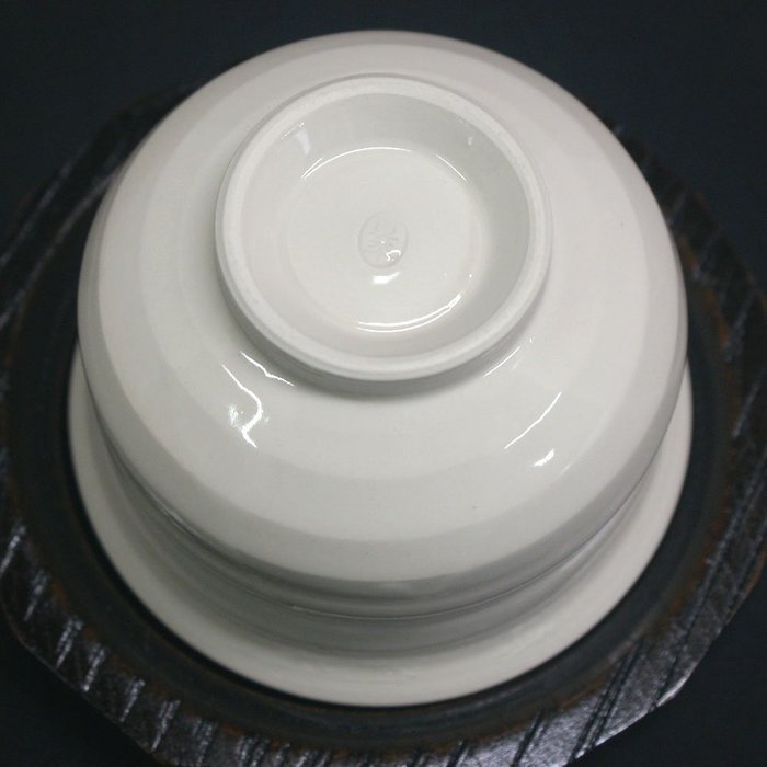 Kutani Yaki(ware) Japanese Yunomi Tea Cup Heart N5