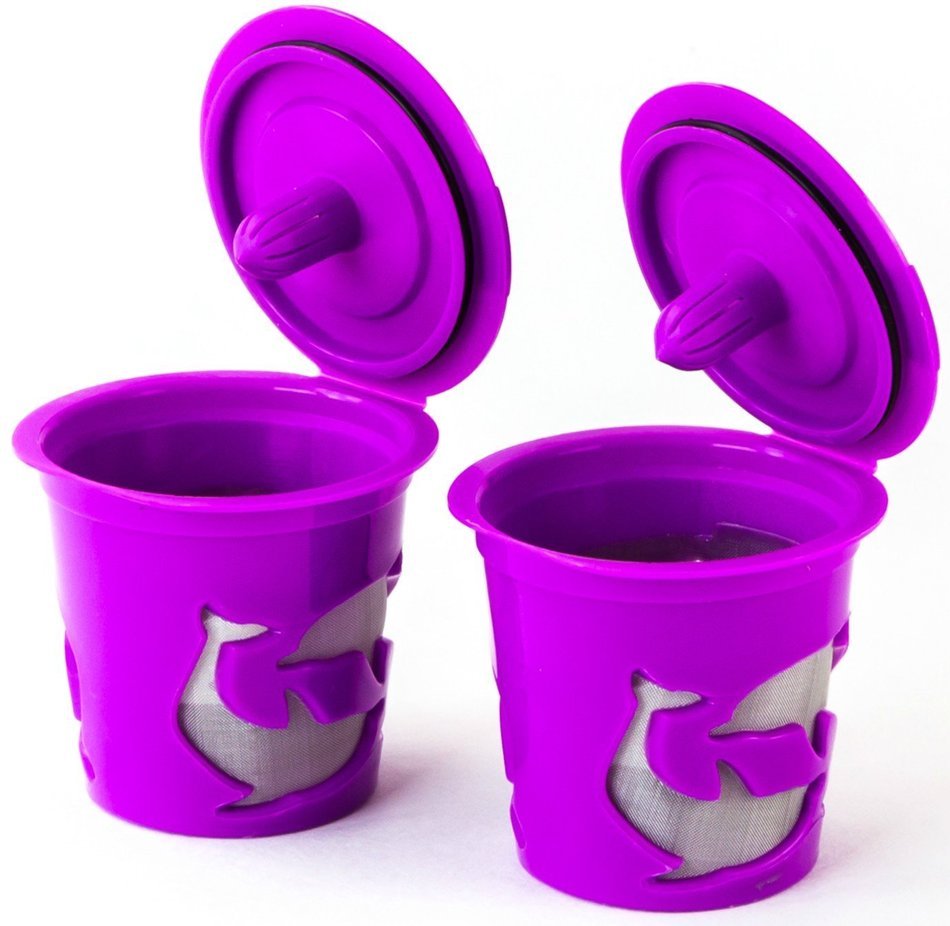 Keurig 2.0 K-Carafe Reusable Coffee Filter and Single Refillable K-Cup 4 piece Bundle Gift Set with Coffee Scoop... N6