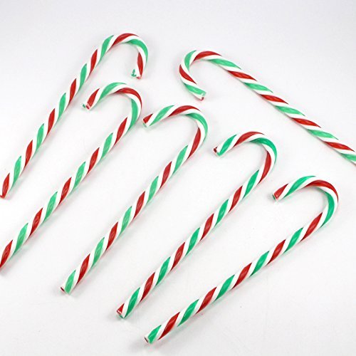 6pcs/lot 15cm Acrylic Crutch Diy Christmas Decoration (green) N4 free ...