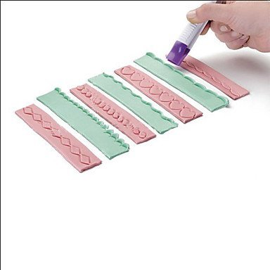Y&XL&H 10pcs Cake Clip Plastic Tweezers Cake Cookies Pastry Cutter Decoration Mold Tools N4