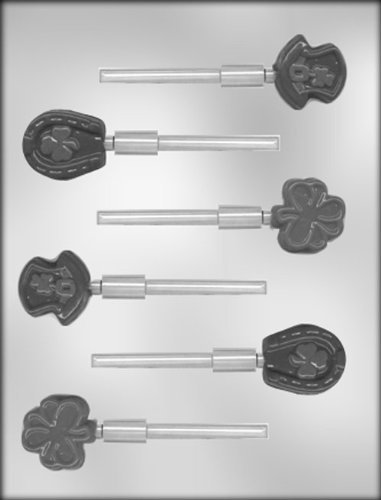 CK Products St. Patrick's Mini Mix Suckers Chocolate Mold