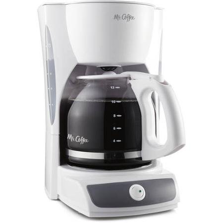 Mr. Coffee 12-Cup Switch Coffee Maker, White N4