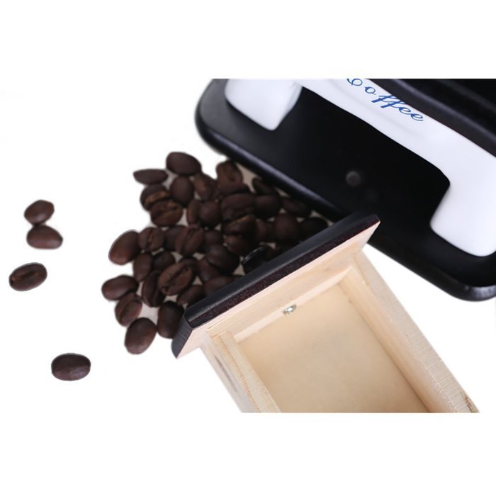 ASAPS Vintage Coffee Grinder (Black+White) N11