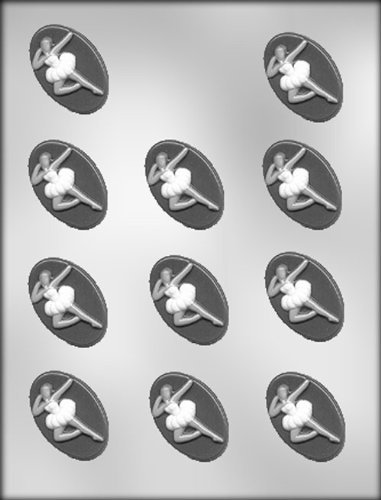 CK Products 2-Inch Ballerina Chocolate Mold