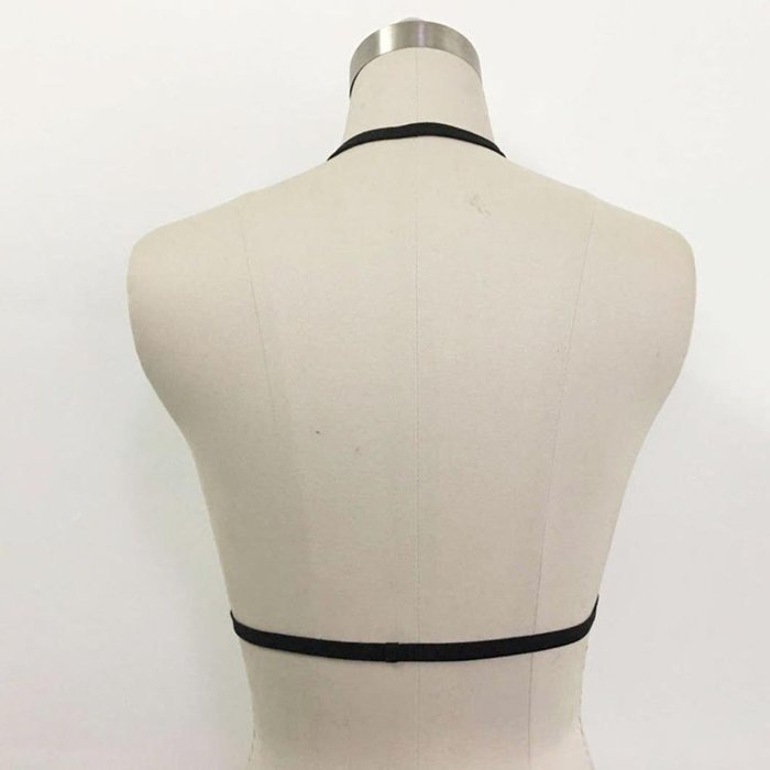 Bra Top ，Beautyvan ComfortableLadies Alluring Bra Elastic Cage Bra Bustier (L, Black) N4