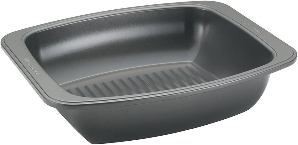 KitchenAid Classic Nonstick Roaster with Integrated Rack, 16-1/2-Inch by 14-Inch