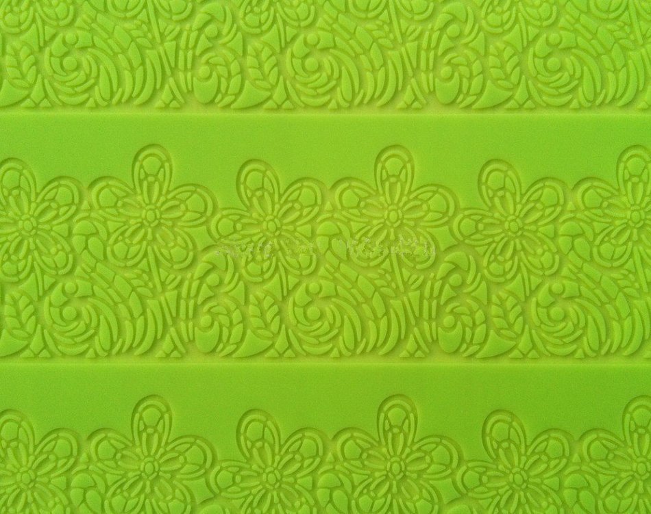 Anyana Embossing Mat Fondant Silicone Sugarpaste Mould Sunflower Cake Decorating Tools N3