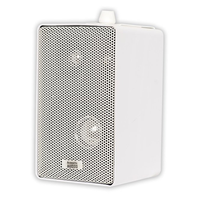 Acoustic Audio 251W Indoor/Outdoor Speakers (White, 2) N2