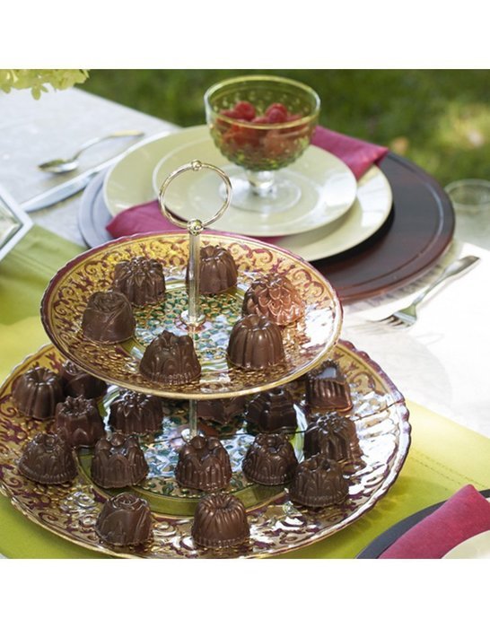 Nordic Ware 59402 Commercial Series Tea Cake & Candies Mold Pan N4