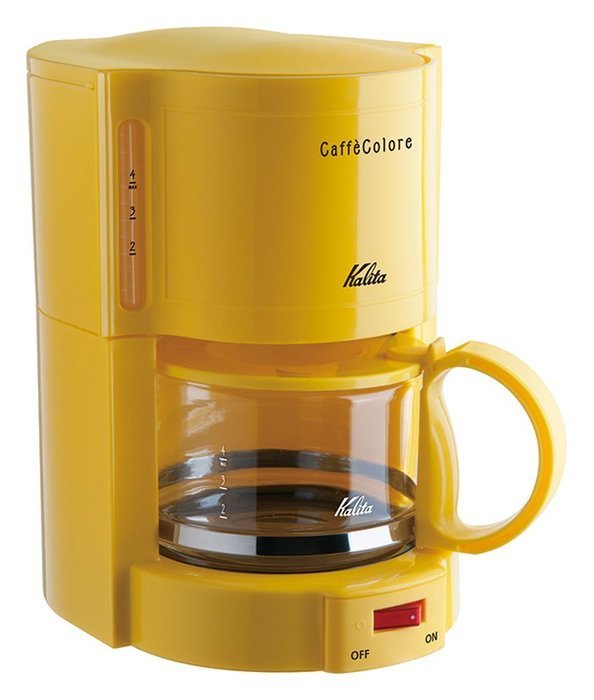 Kalita Coffee Maker Caff&egrave; Colore ( 4 Cups 102 Filter Paper Compatible) V-102 Orange #41120 N6