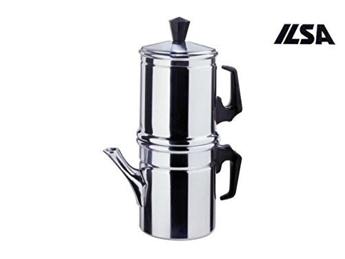 Ilsa: Coffee and Barley Maker "Napoletana" 1-2 Cups ( 150 Ml ) [ Italian Import ]