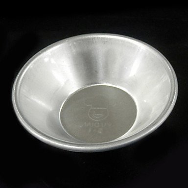Sher 6pcs Aluminum Cupcake Cookie Pudding Egg Tart Mold Mould Makers Cake Die Baking Tools N4