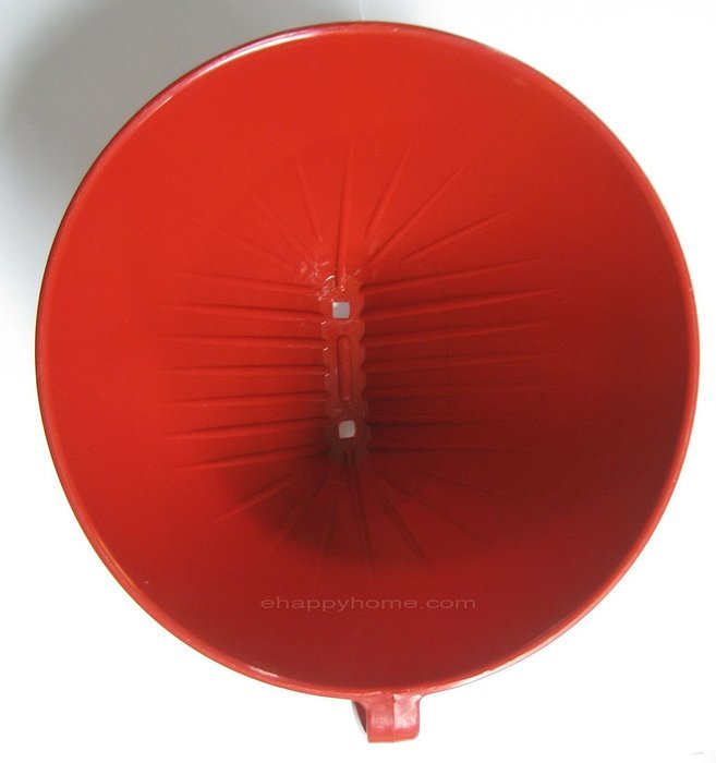 Harold Import 2664 #4 Filter Cone Red and Black Assorted N3