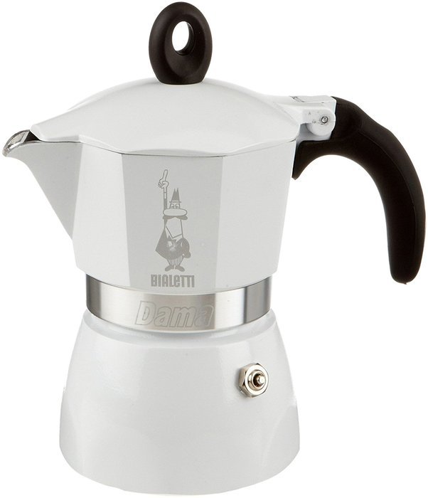 Bialetti: Collection. Dama White - 3 Cup Espresso Maker