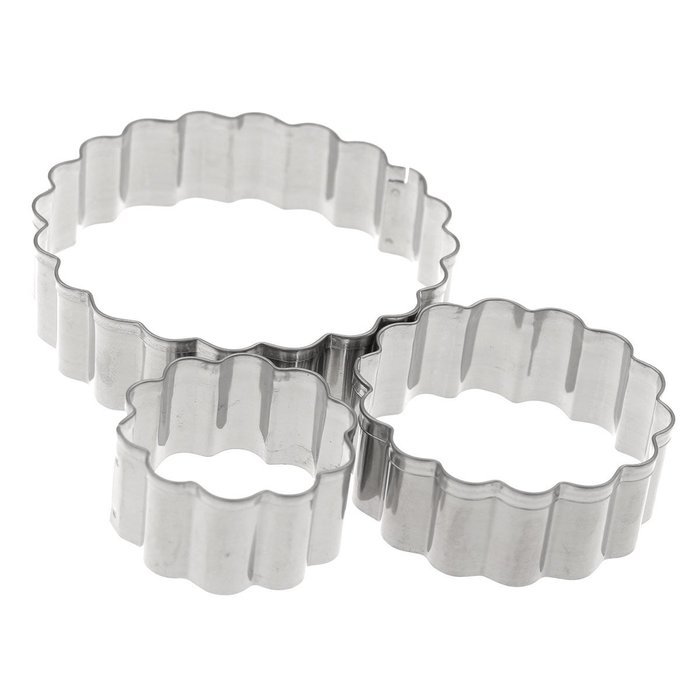 Anyana 3Pcs Carnation Fondant Mold Cake Flower Decor Sugarcraft Cookie Cutters Baking Mould Party Wedding Dessert N6